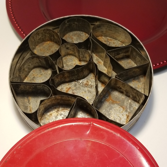 🌲Antique!🌲Christmas Cookie Cutters Bakers Dozen - Picture 2 of 8